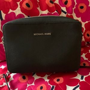Michael Kors Jet Set Saffiano Leather Crossbody